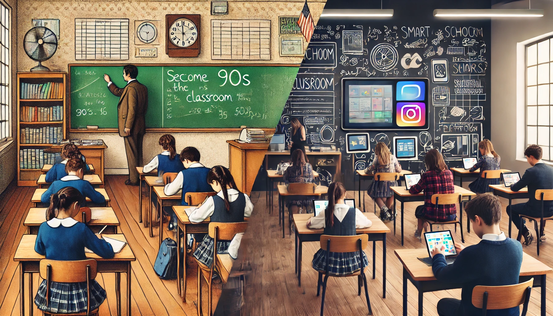 Students’ Life Today vs. Students’ Life in the 90s: A Comparative Perspective